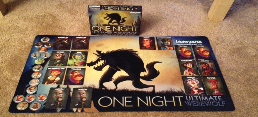 Board Game Review One Night Ultimate Werewolf Across The Boards